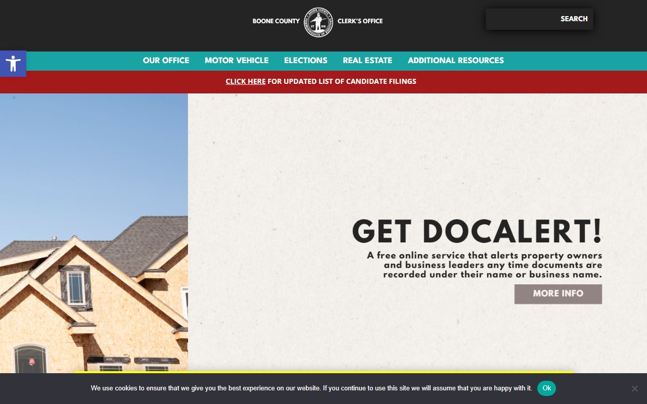 Boone County Kentucky County Clerk offices