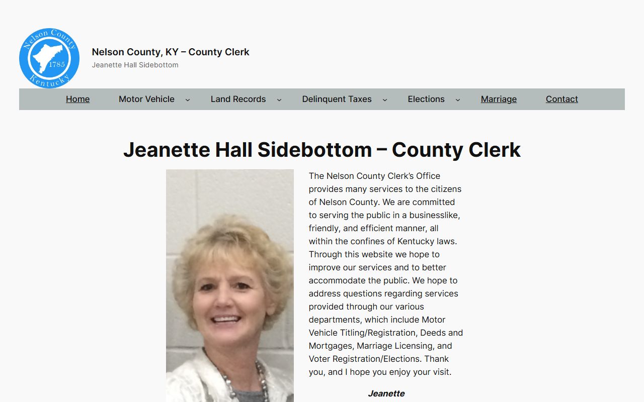 Nelson County Kentucky probate records access