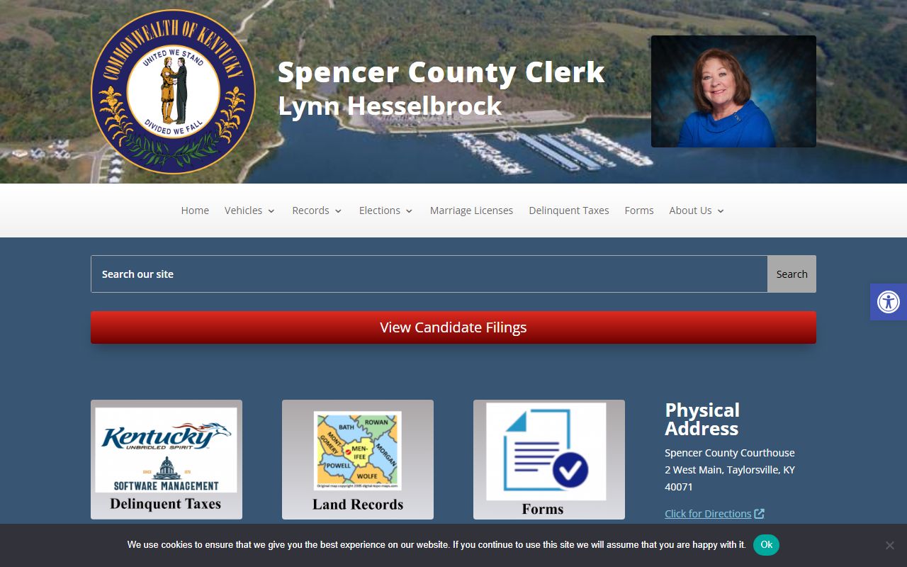 Spencer County Kentucky County Clerk